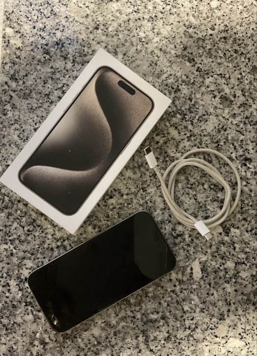 Iphone 15 pro 128gb + capas de brinde + peliculas