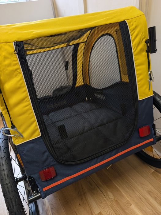 Hafenbande Przyczepka Rowerowa Cabby L Jogger 155X74X103Cm Do45Kg Duża