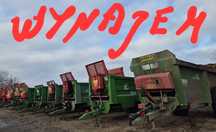 Wynajem Rozrzutnika obornika. Do wapna Transport . 800 zł Doba.
