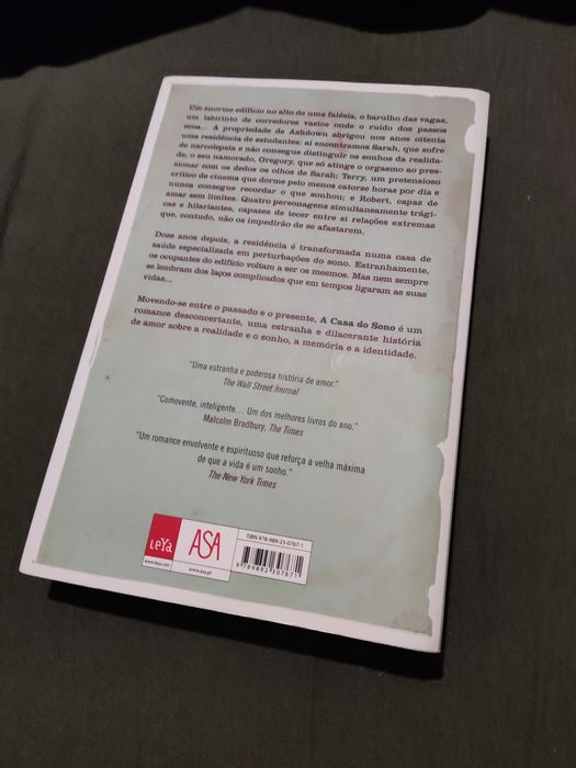A casa do sono livro