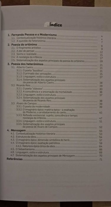 Resumos de clássicos Fernando Pessoa 12º ano Português