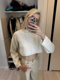 Sweter z golfem zara xs