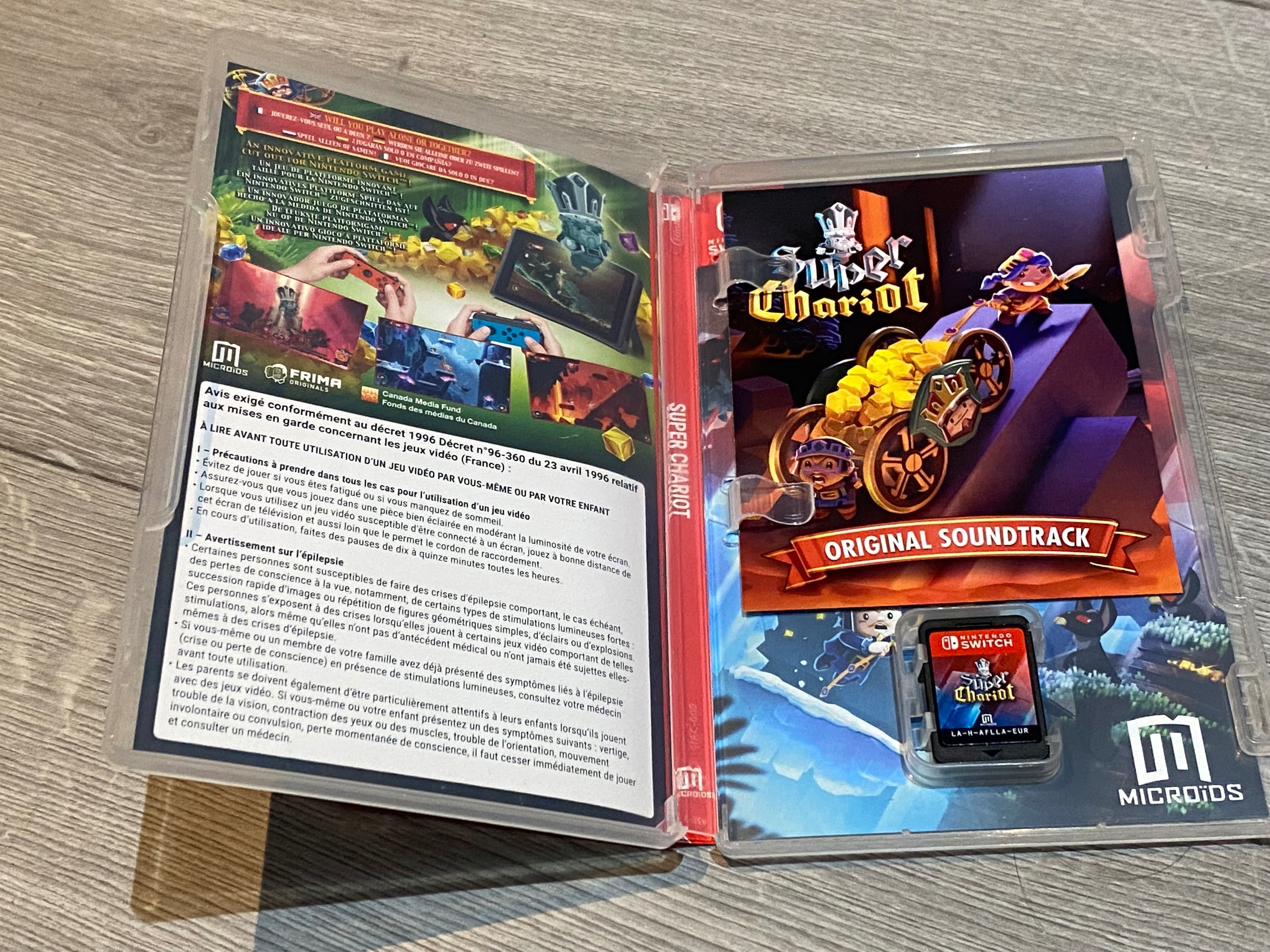 Super Chariot / Nintendo Switch