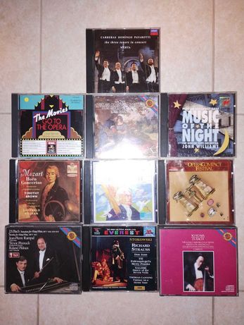 Bach, Mozart, Pavarotti, Wagner - 10 Płyt CD z Muzyką Klasyczną