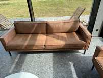 Sofa ze skóry ekologicznej