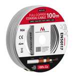 Przewód kabel koncentryczny miedziany 100m RG6 Cu