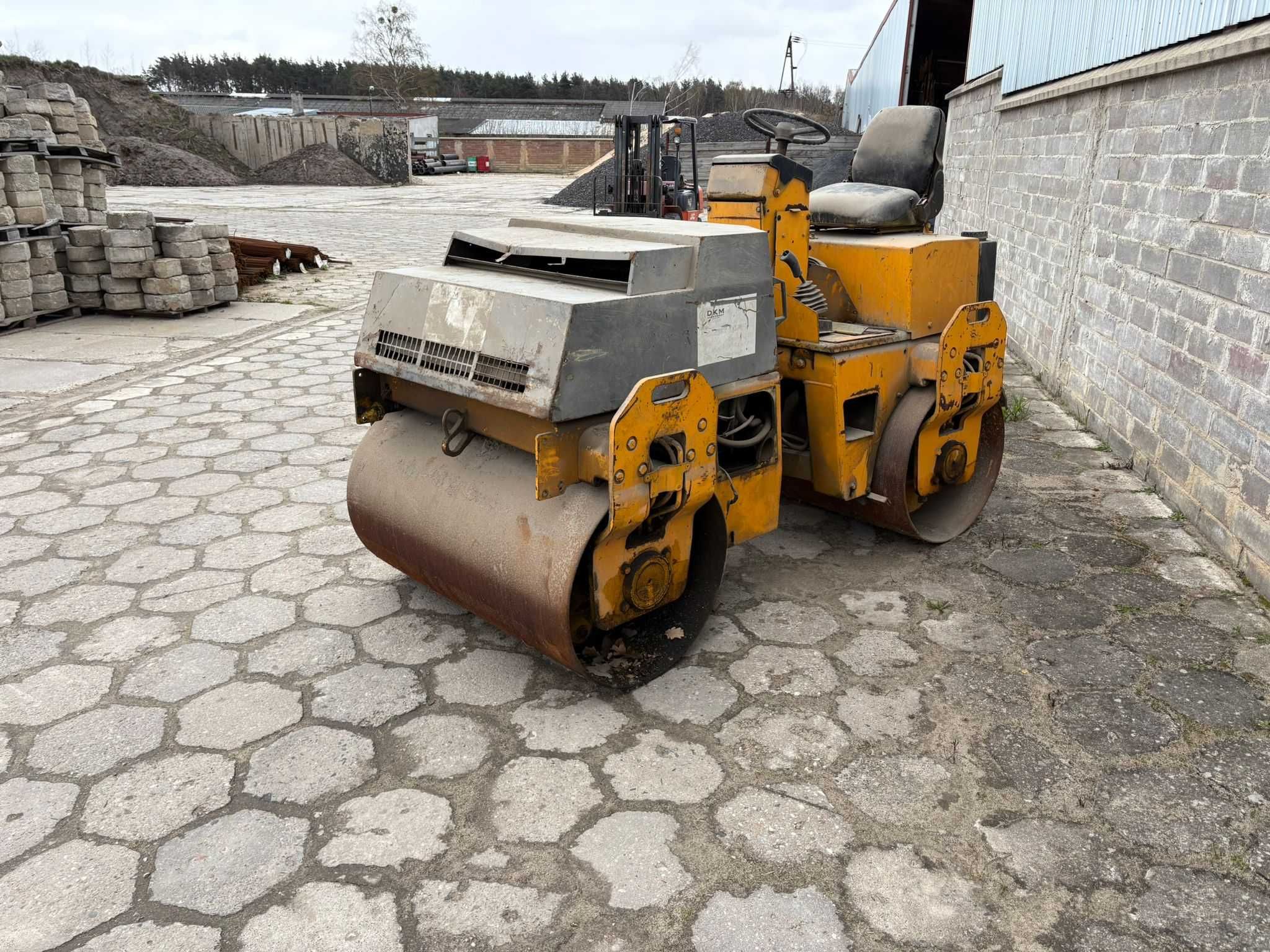 Walec Bomag BW120 AD-3 - uszkodzony. Deutz F2L1011F, POCLINE