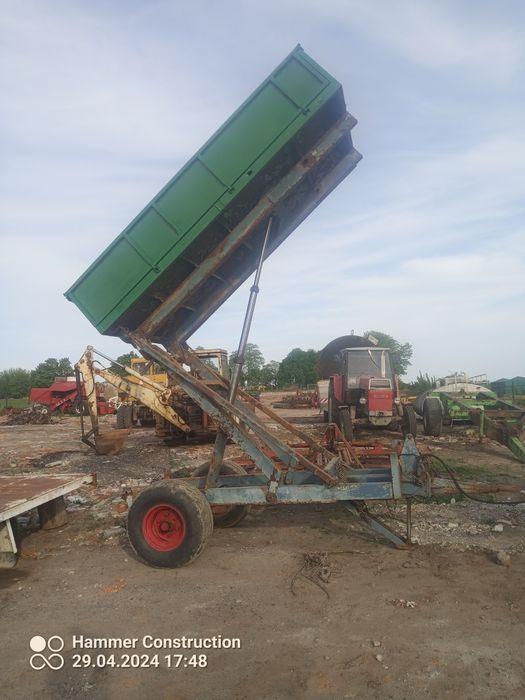 Wywrotka jednosiowka oryginalny wysokiego składowania