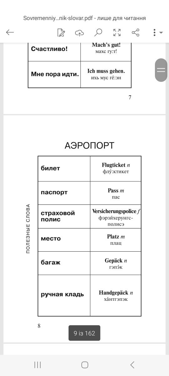 Современный немецкий разговорный словарь