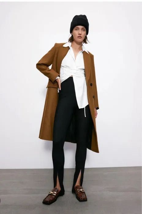 Лосини з розрізами Zara XS