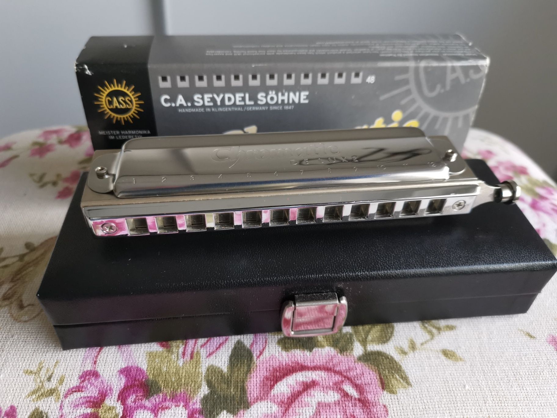 SEYDEL Chromatic de Luxe C jak nowa harmonijka