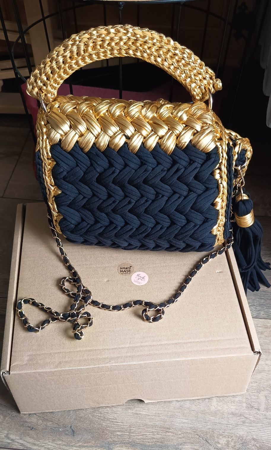 Torebka damska handmade wykonana na zamówienie.