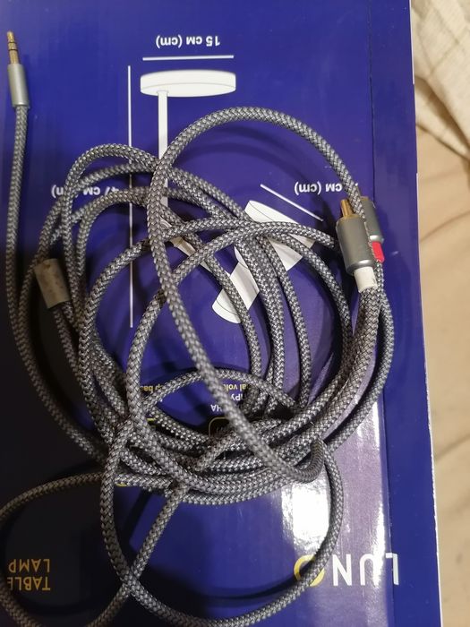 Аудио кабель RCAEssager HiFi Flow Aux 3,5mm-2RCA 3 метра