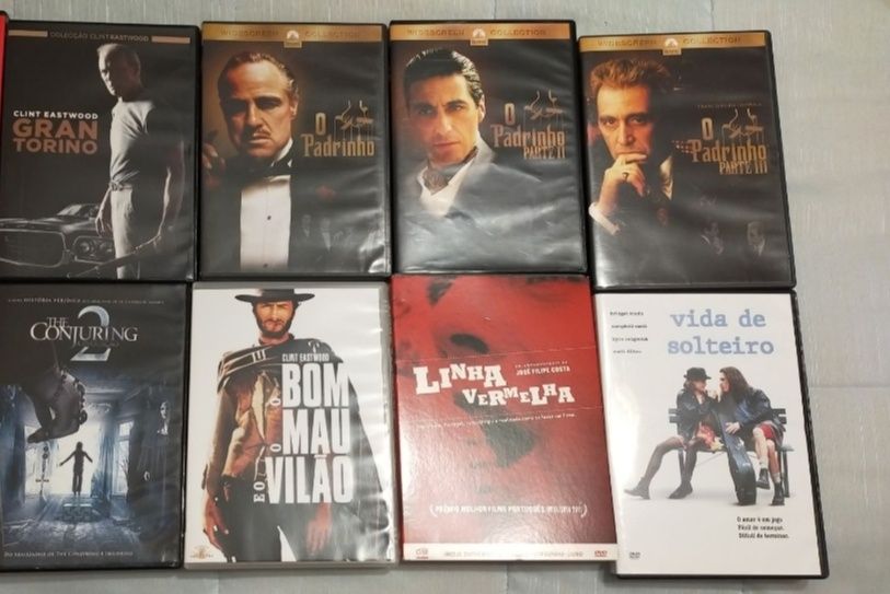 Lote de DVDs filmes