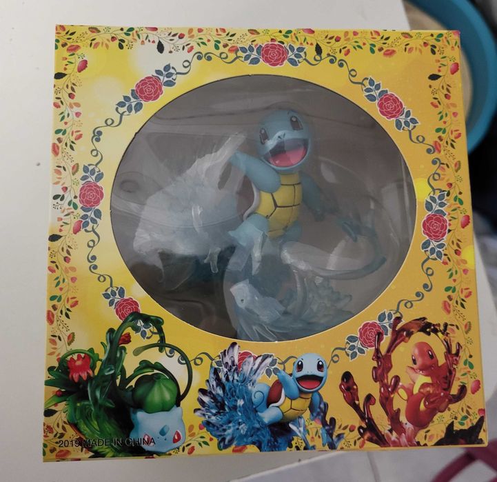 Figura Pokemon Squirtle (NOVO COM CAIXA)