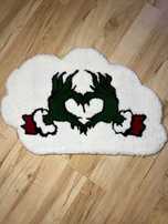 Dywan Serce Grinch Handmade Tufting
