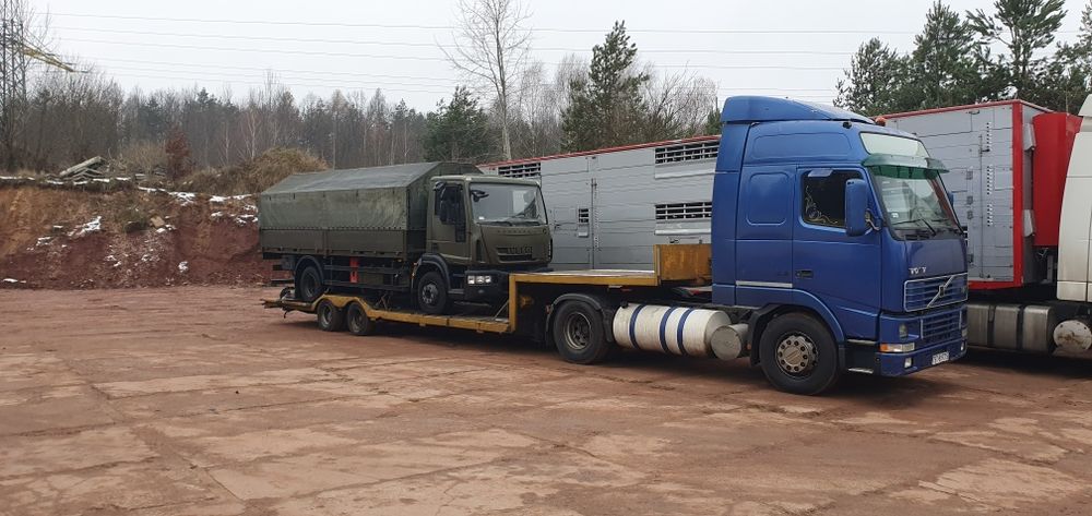 Transport/Niskopodwozie/Platforma/Koparka/Kombajn/Harvester/