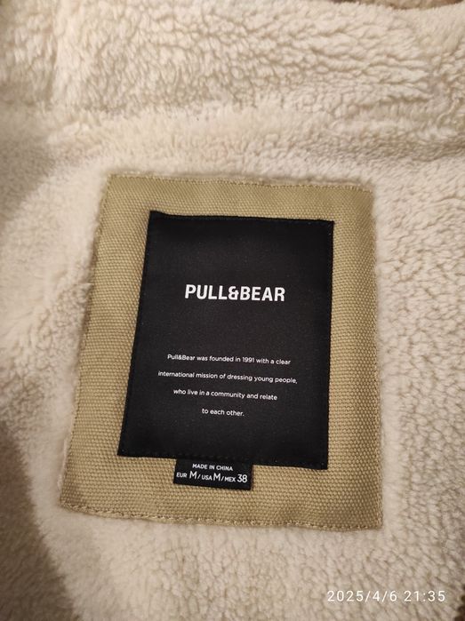 Casaco comprido de homem Pull & Bear