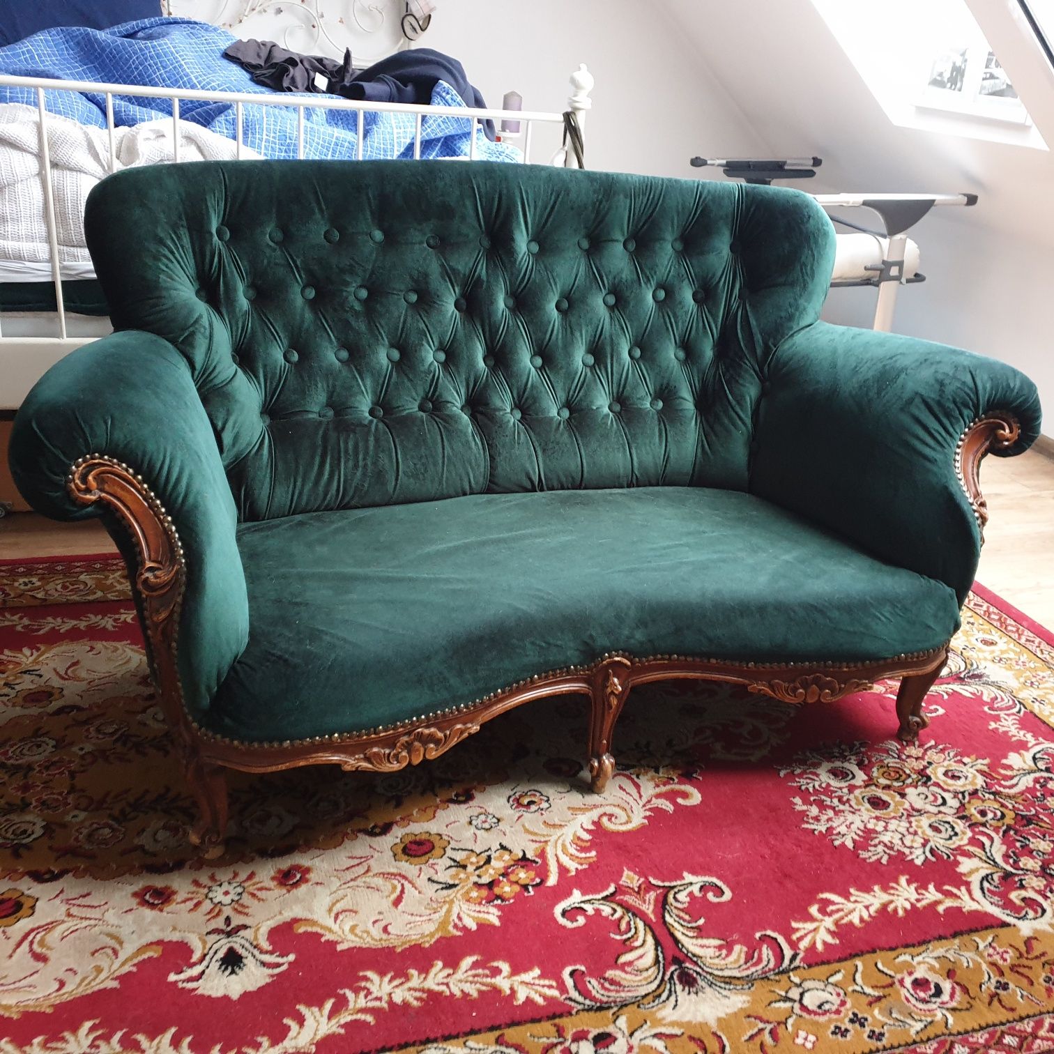 Kanapa sofa stylizowana Ludwik