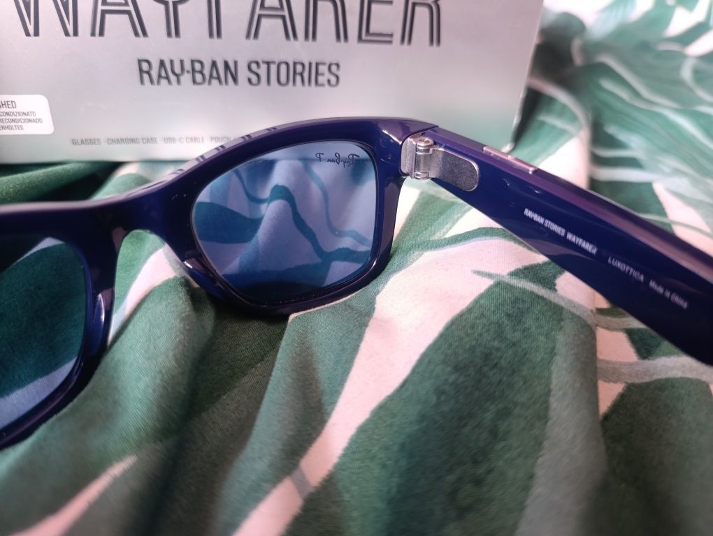 Okulary przeciwsłoneczne z funkcją kamery Wayfarer Ray-Ban Stories Fac