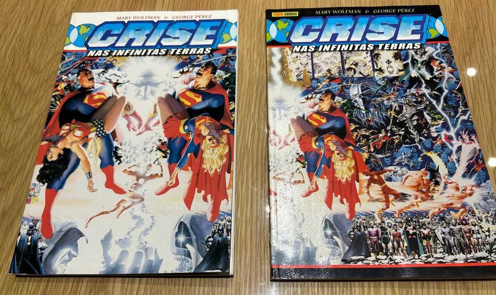 BD DC Comics - Crise Nas Infinitas Terras