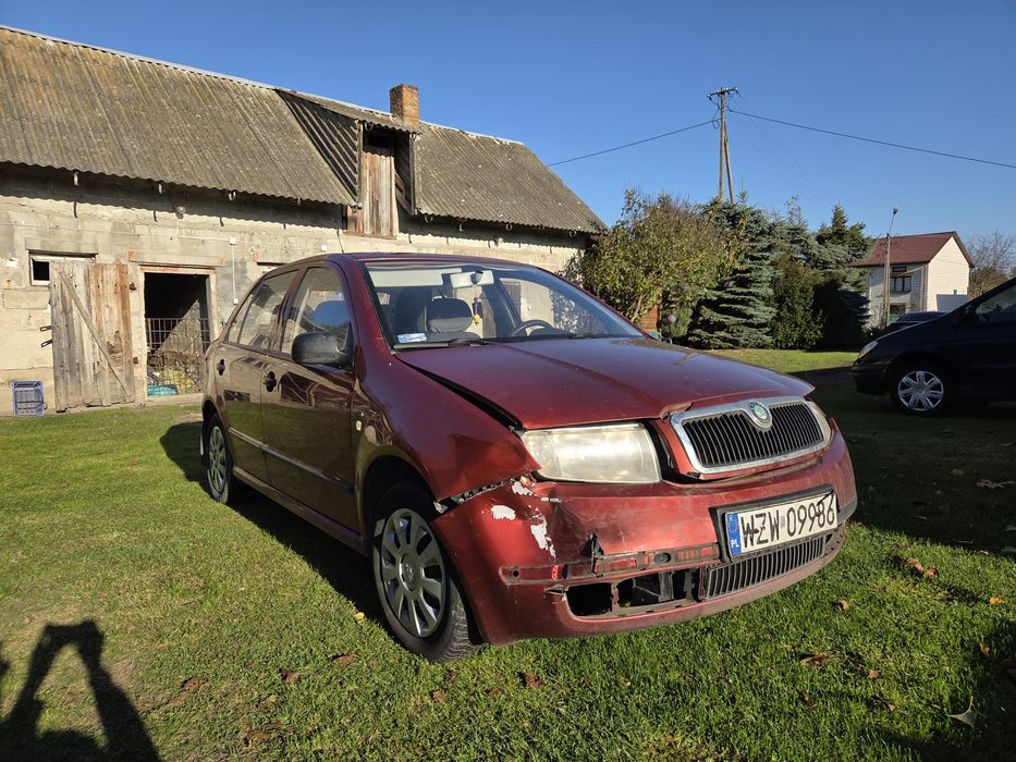 Skoda Fabia 1 po kolizji