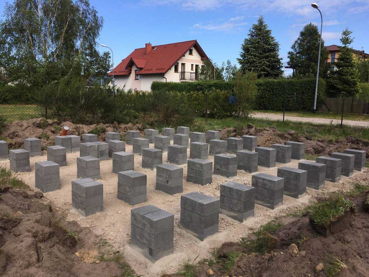 Fundament. Płyta fundamentowa, bloczki, liniowy fundament, mikro pale.