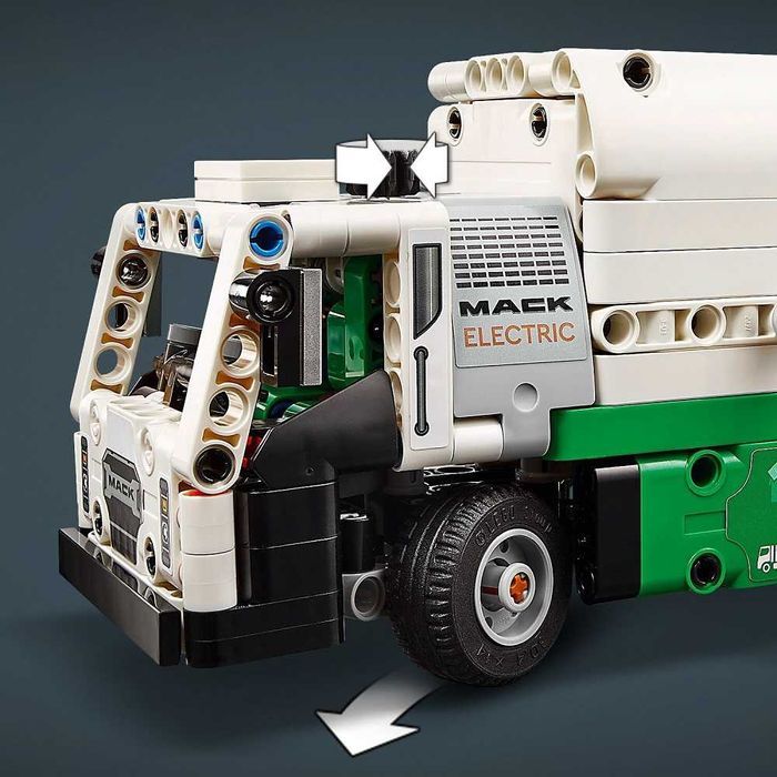 Klocki Lego Technic 42167 Śmieciarka Mack LR Electric