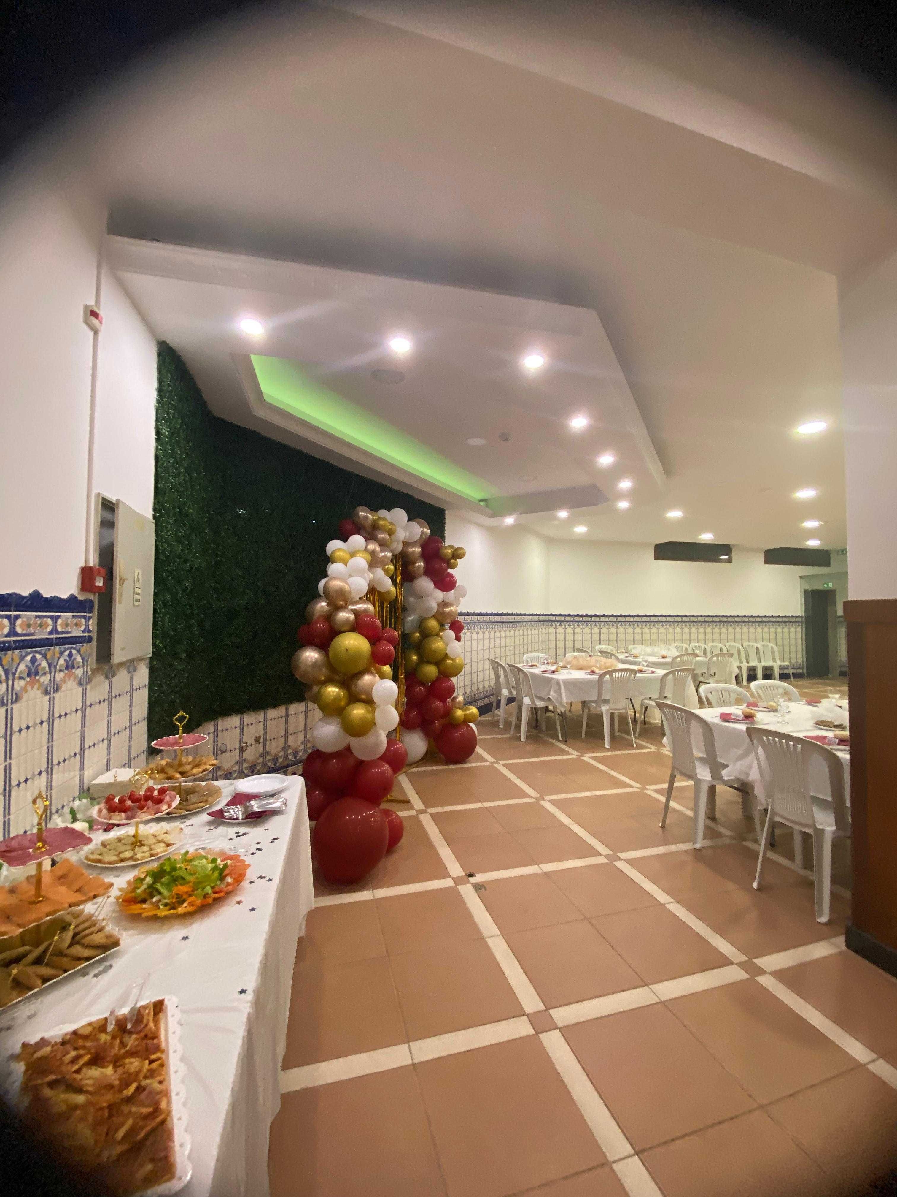 Aluguer do espaço/hora: reuniões, palestras, festas, aulas e formações