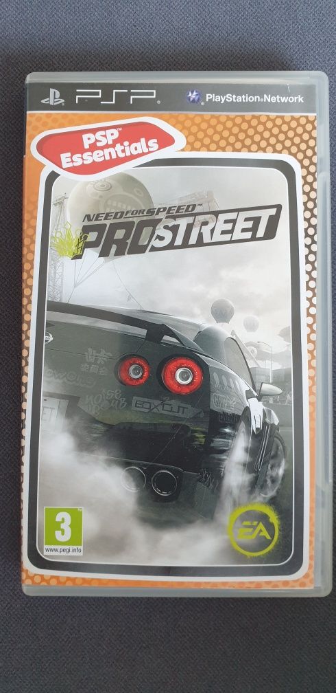 Gra PSP need for speed ProStreet