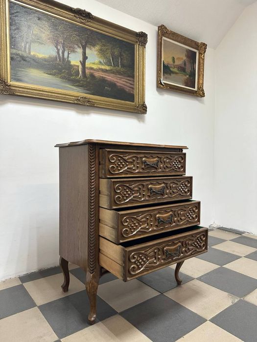 Різьблена тумба комод дерево 3242