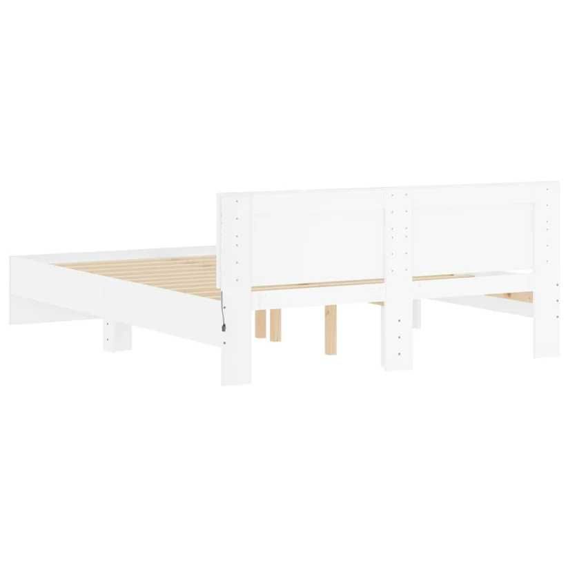 Estrutura de cama 160x200cm com leds
