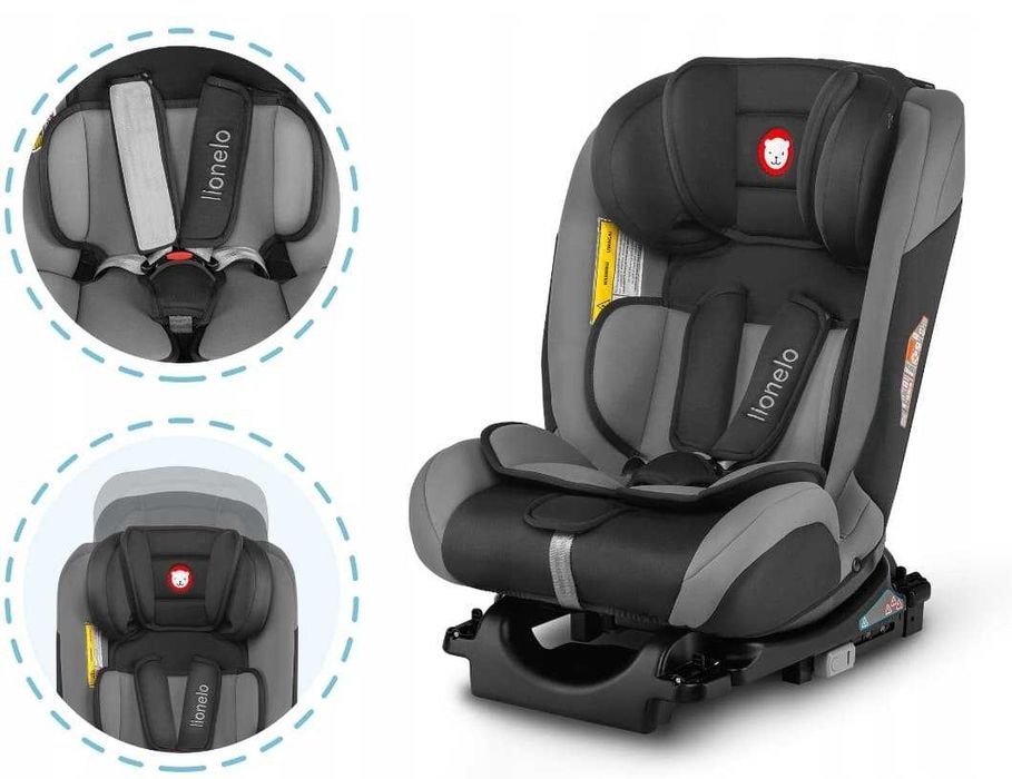 Fotelik samochodowy Lionelo Sander ISOFIX 0-36kg Pochylany !!!