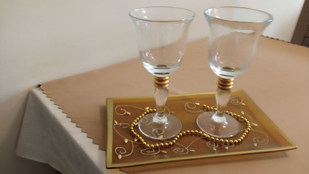 Kielichy dekoracyjne 2 szt