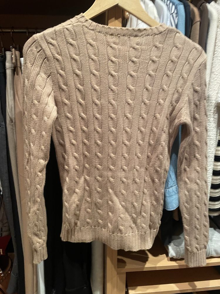 Camisola tranças Ralph Lauren.