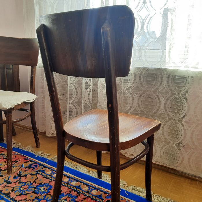 4 Krzesła PRL krzesła z okresu PRL-u loft / vintage !!!