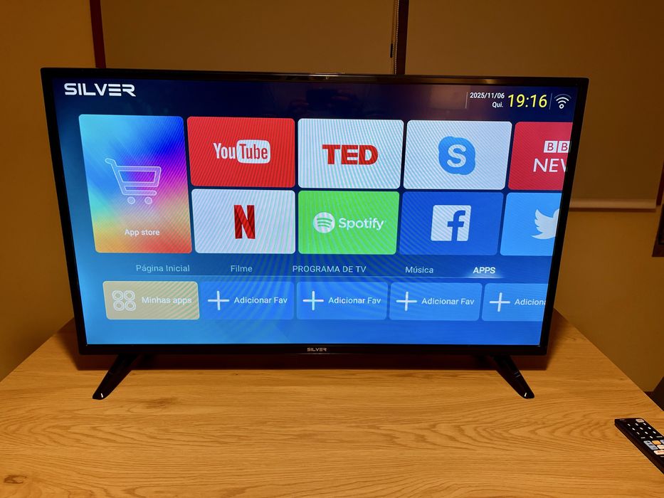Smart tv Silver 40 polegadas