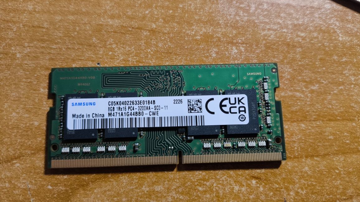 DDR4 8GB для ноутбука