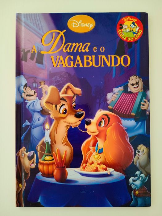 Pack 3 Livros Novos: A Dama e o Vagabundo, Bambi, À Procura de Nemo
