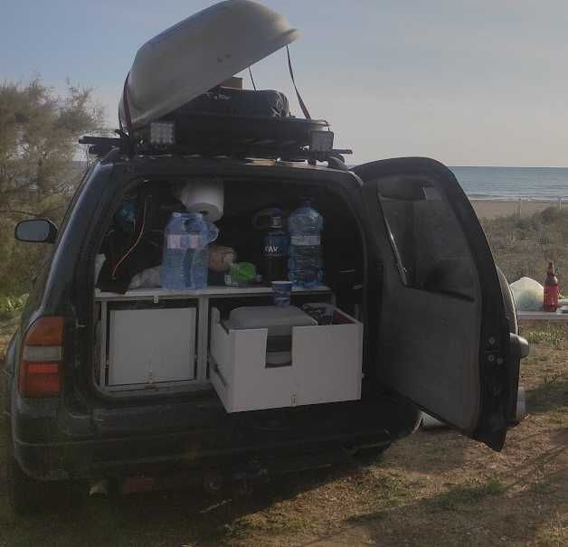Suzuki Grand Vitara XL7 2,7 v6 4x4 automat, lift 2, zabudowa wyprawowa