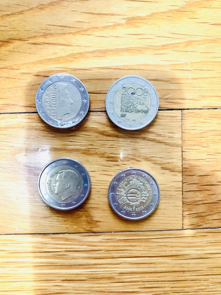 Moedas de 2 eur valiosas