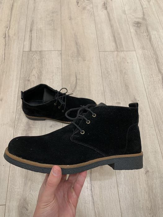 Чоловічі замшеві черевики 42,5р стан нових стильні
