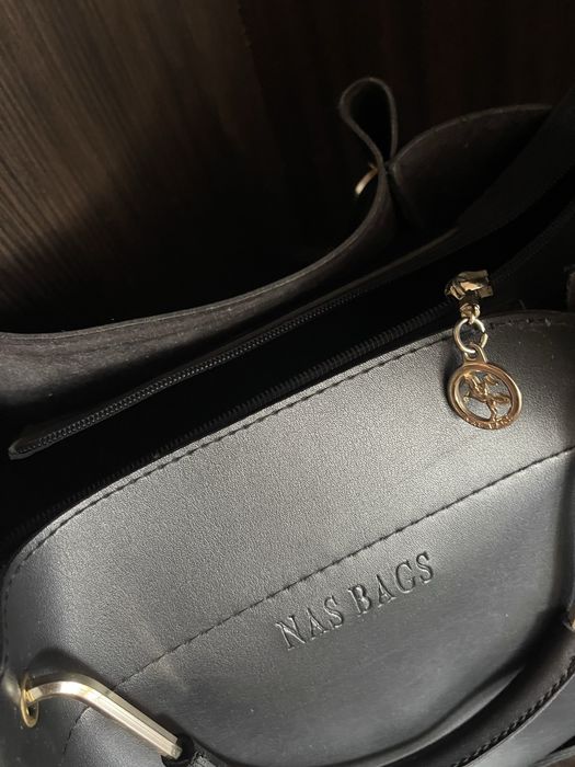 Сумка чорна, базова, черная сумка, вмістка, велика