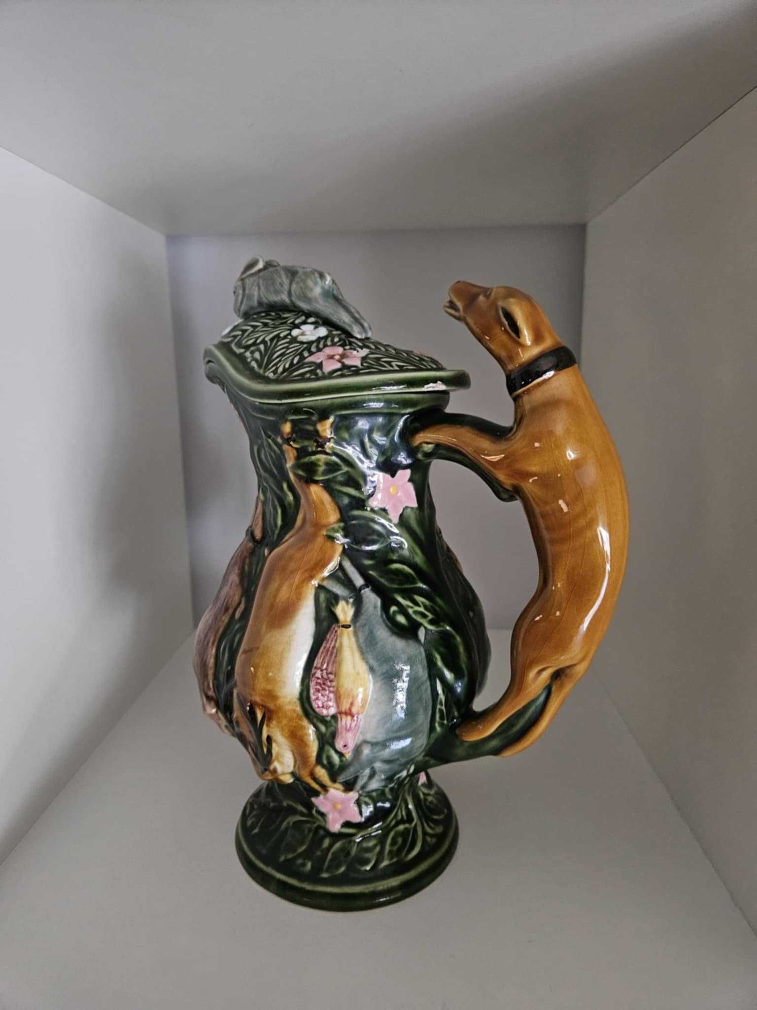 Peças de loiça decorativa * Bordalo Pinheiro * Caldas da Rainha
