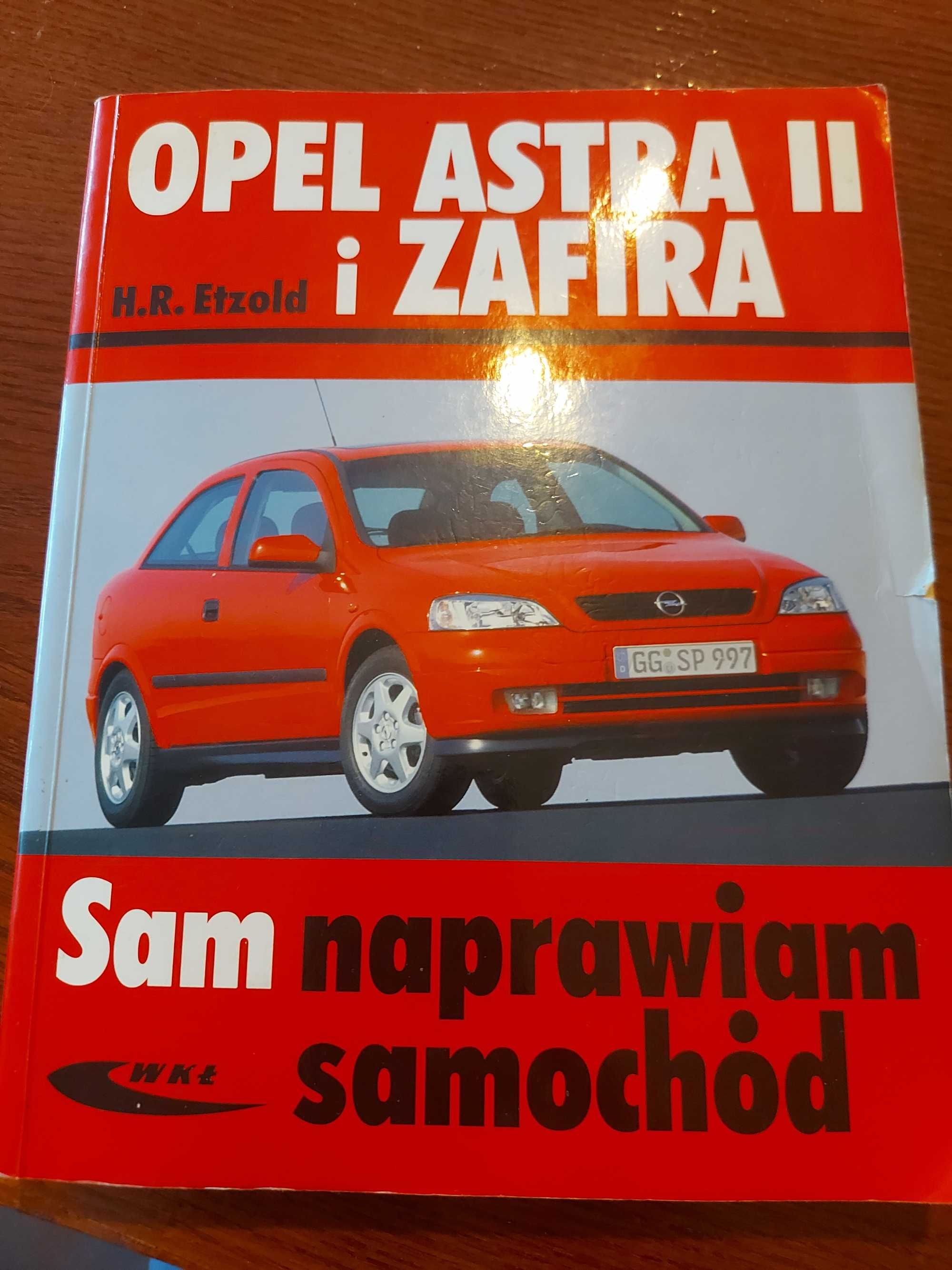 Książka Opel ASTRA II  i ZAFIRA