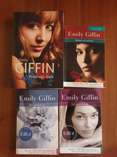 JAK NOWE! Zestaw książek Emily Giffin - Prezent na Święta!