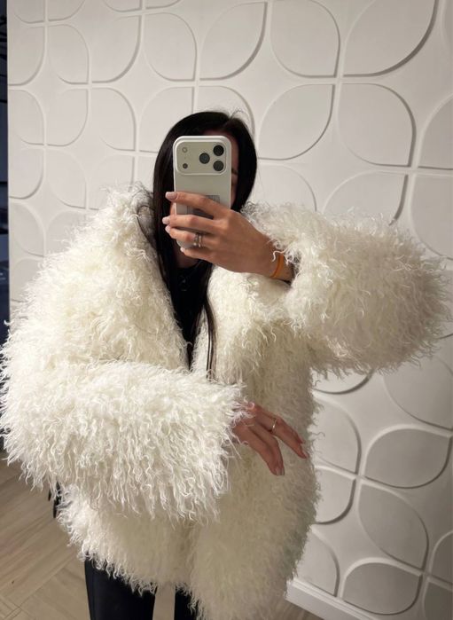 Шуба з еко хутра