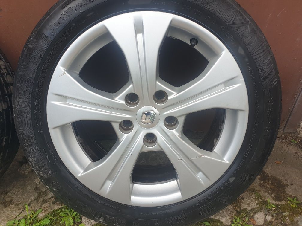 Renault alufelgi i opony letnie 4szt. 205/55/R17