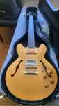 Epiphone 339 maple/gold top c/ seymour duncan pickups