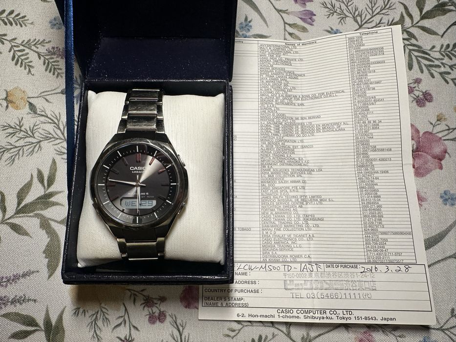 Zegarek Ciasio LCW-M500TD (gwarancja do 2028)